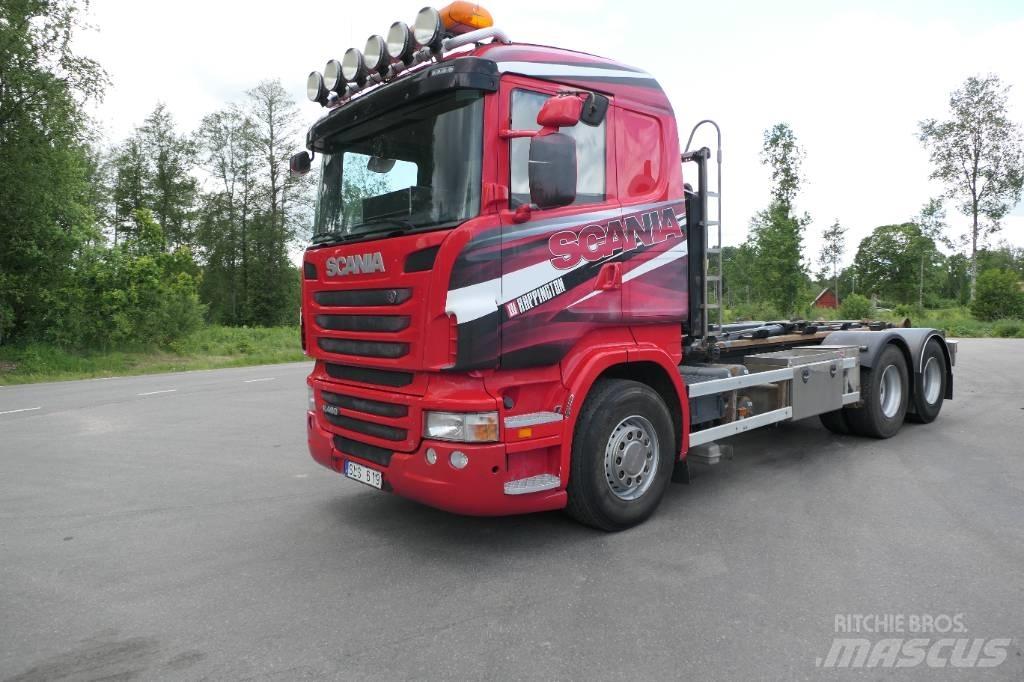 Scania R480lb6x2hsz Lastväxlare/Krokbilar