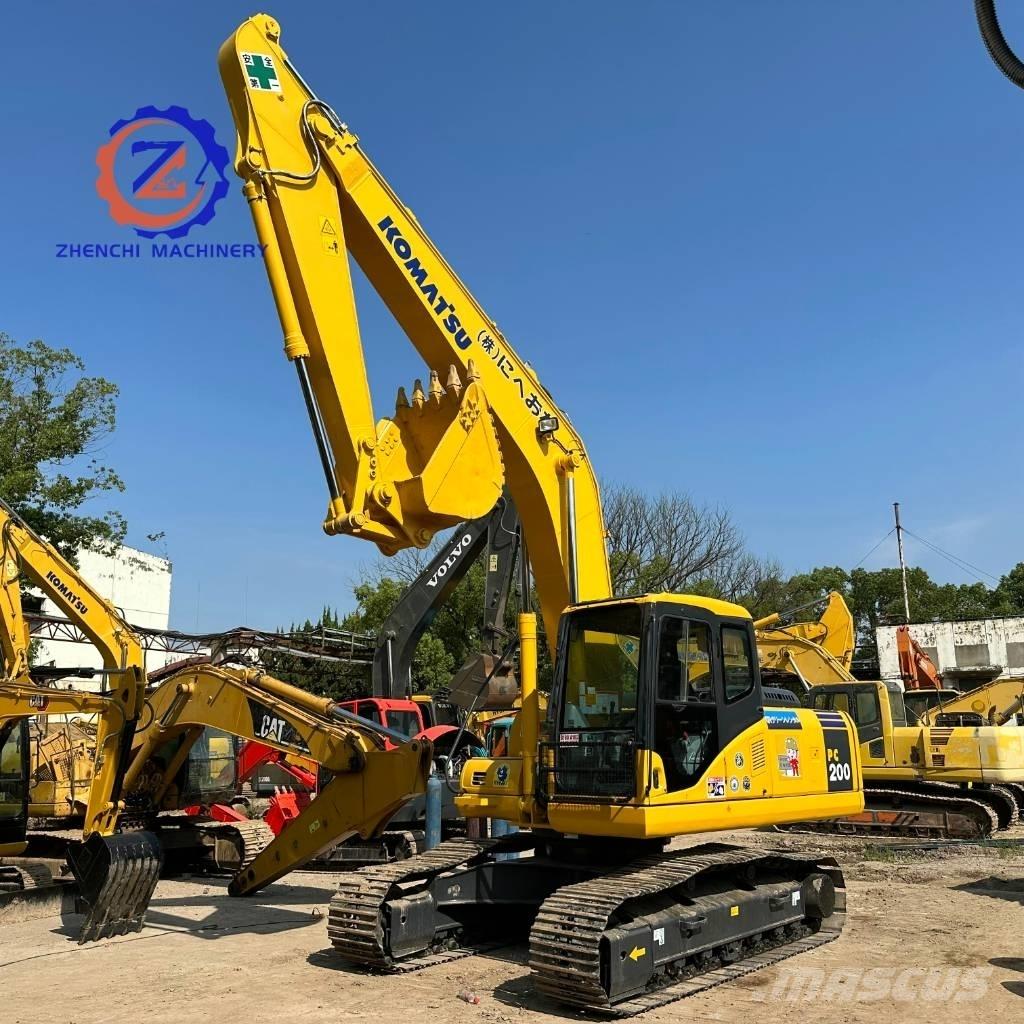 Komatsu PC 200-7 Bandgrävare