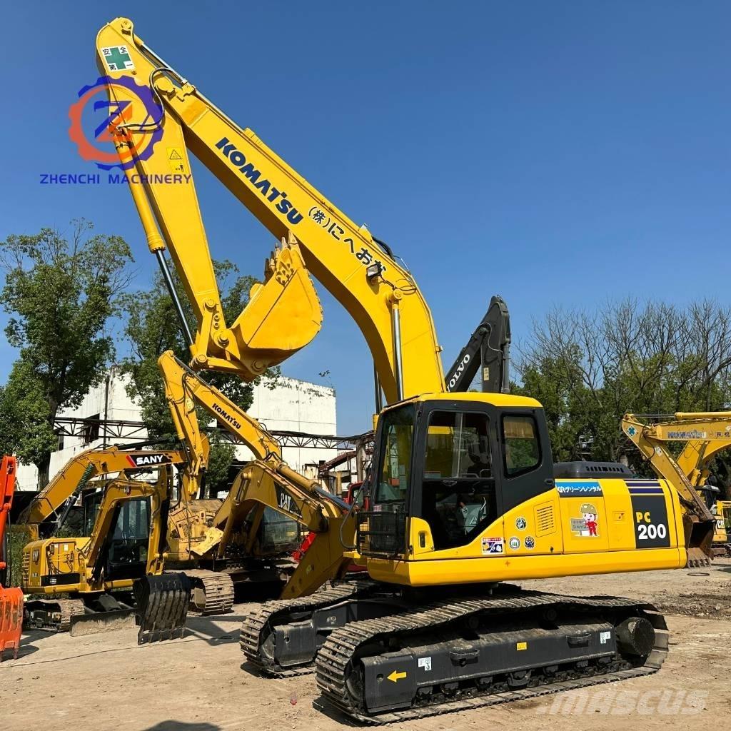 Komatsu PC 200-7 Bandgrävare