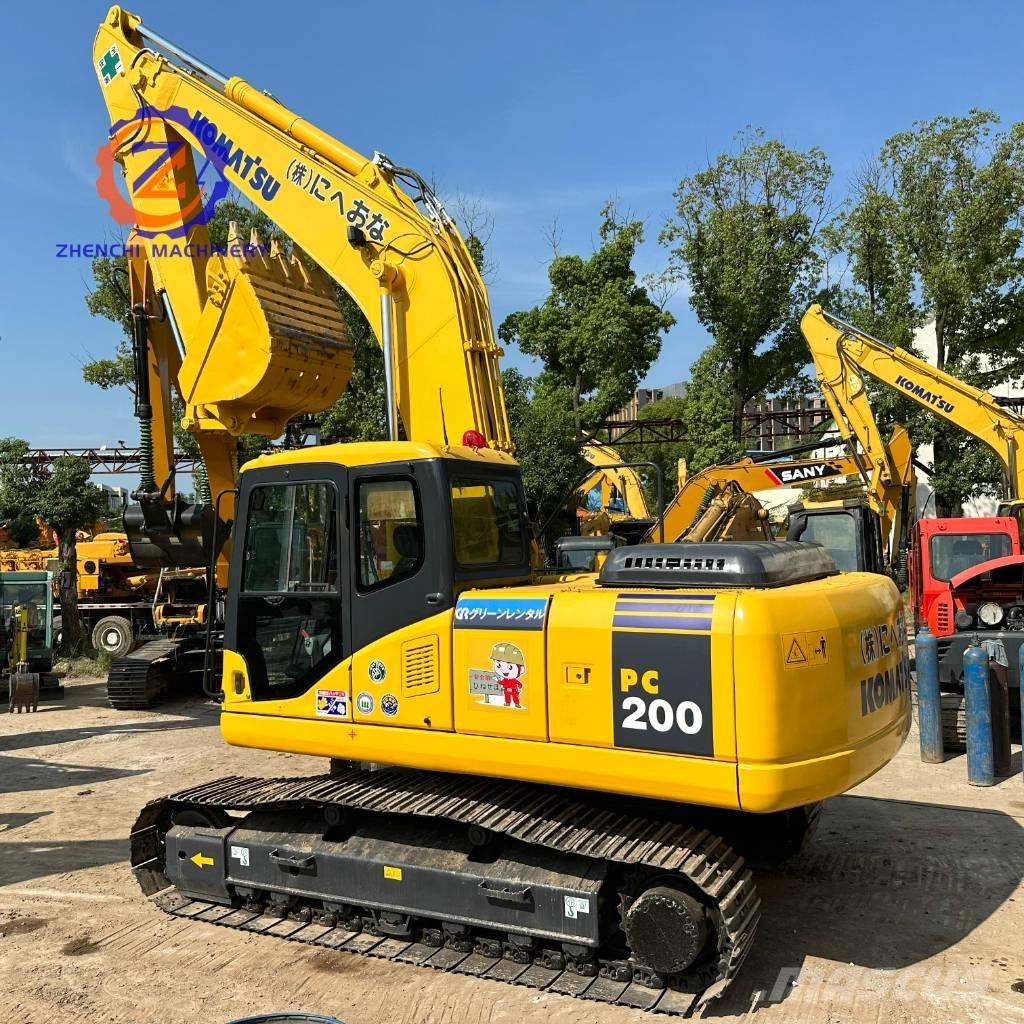 Komatsu PC 200-7 Bandgrävare