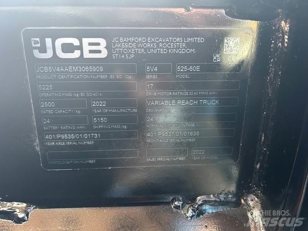 JCB 525-60 E-TECH Teleskoplastare