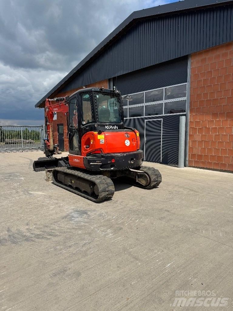 Kubota U 55-4 Minigrävare < 7t