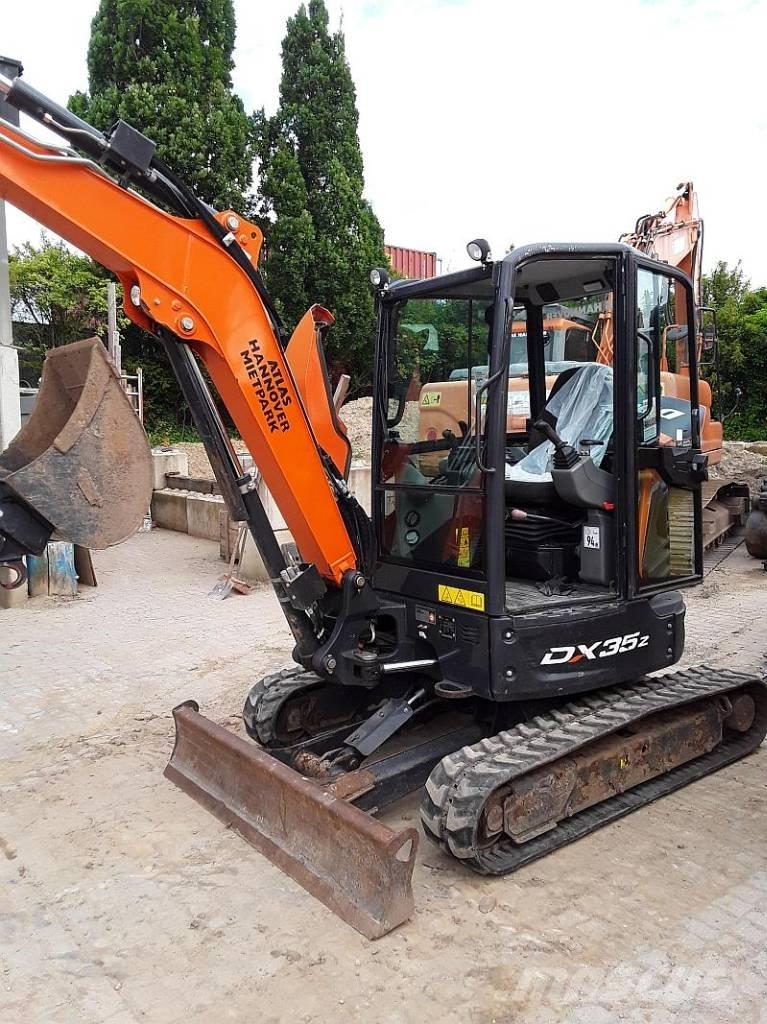 Doosan DX 35 Z Minigrävare < 7t