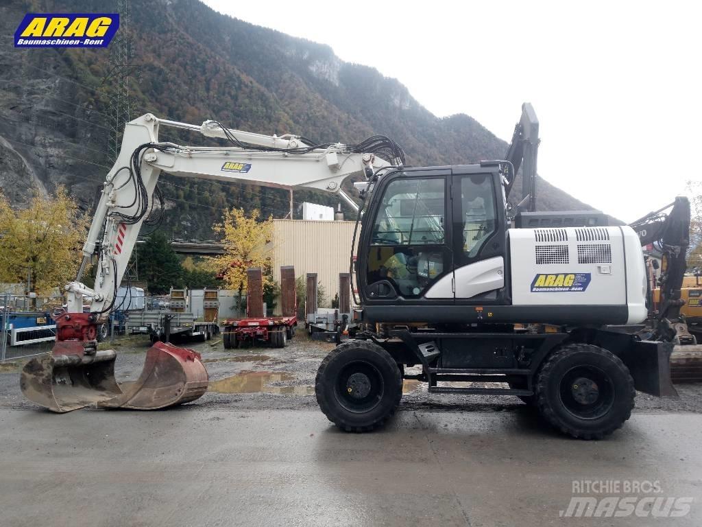 Hitachi ZX 140 W-6 Hjulgrävare