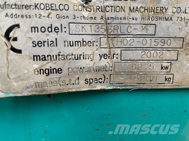 Kobelco SK 135 SR LC Bandgrävare