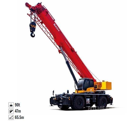 Sany SRE900 / 90 tons Allterrängkranar