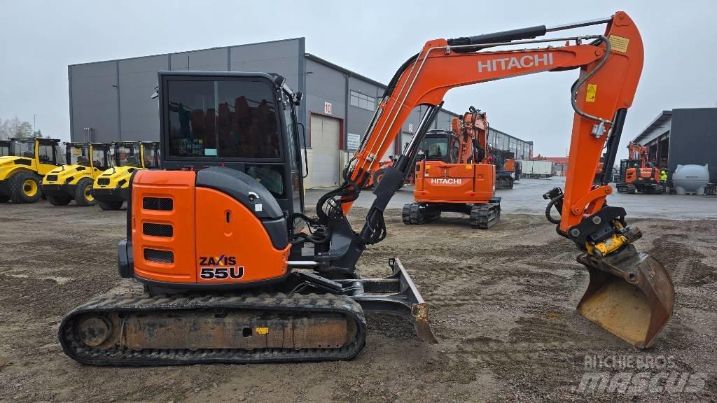 Hitachi ZX55-5A CLR Minigrävare < 7t