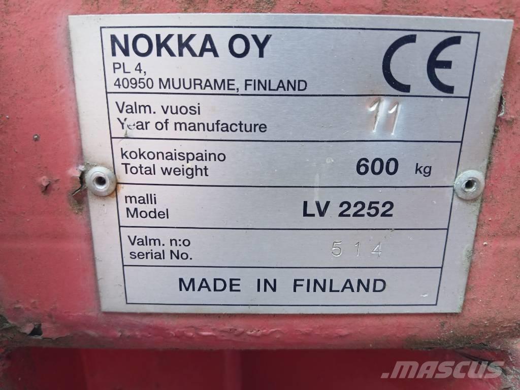 Esko 2252 Snöslungor och -fräsar