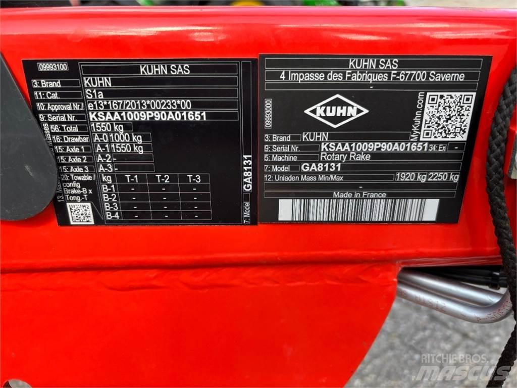 Kuhn GA 8131 Strängläggande skördare