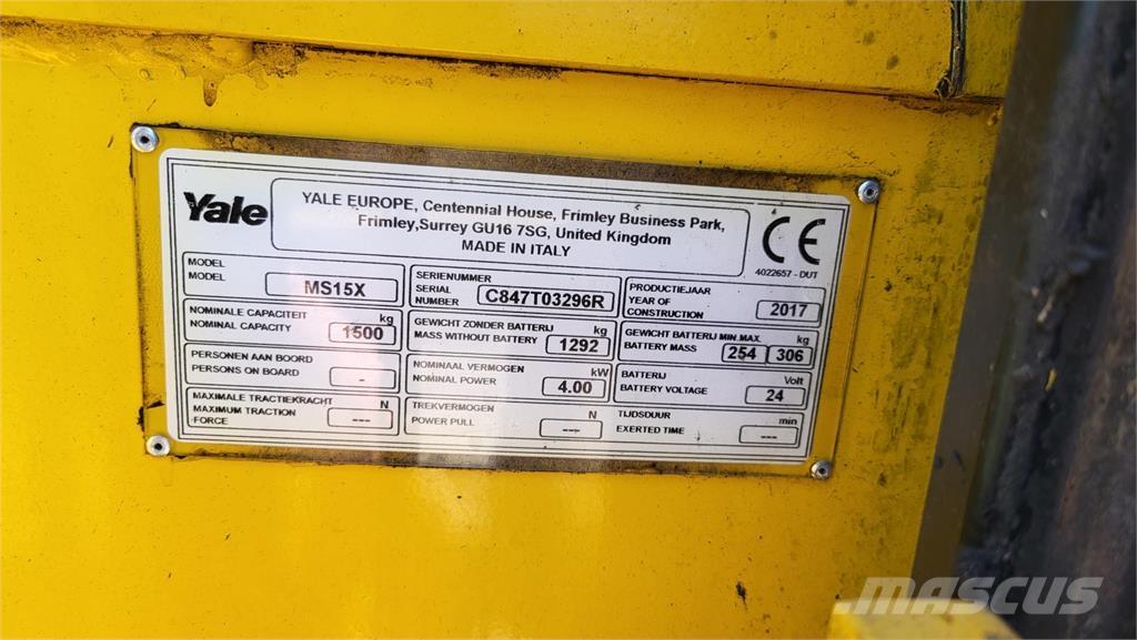 Yale MS15X 2017 Staplare