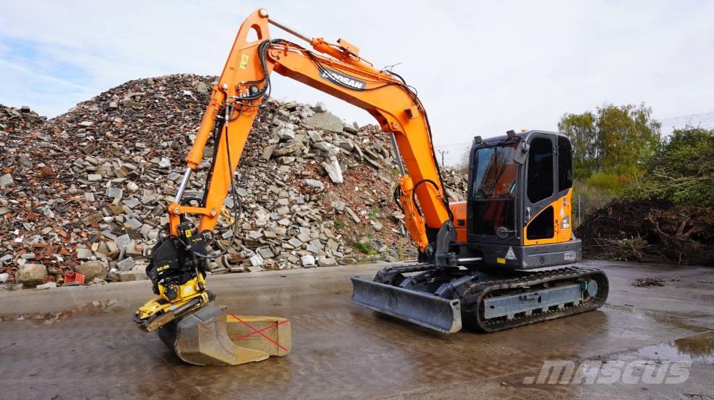 Doosan DX 85 R-3 Midigrävmaskiner 7t - 12t