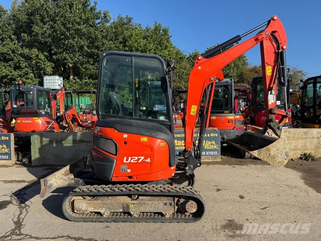 Kubota U 27-4 Minigrävare < 7t