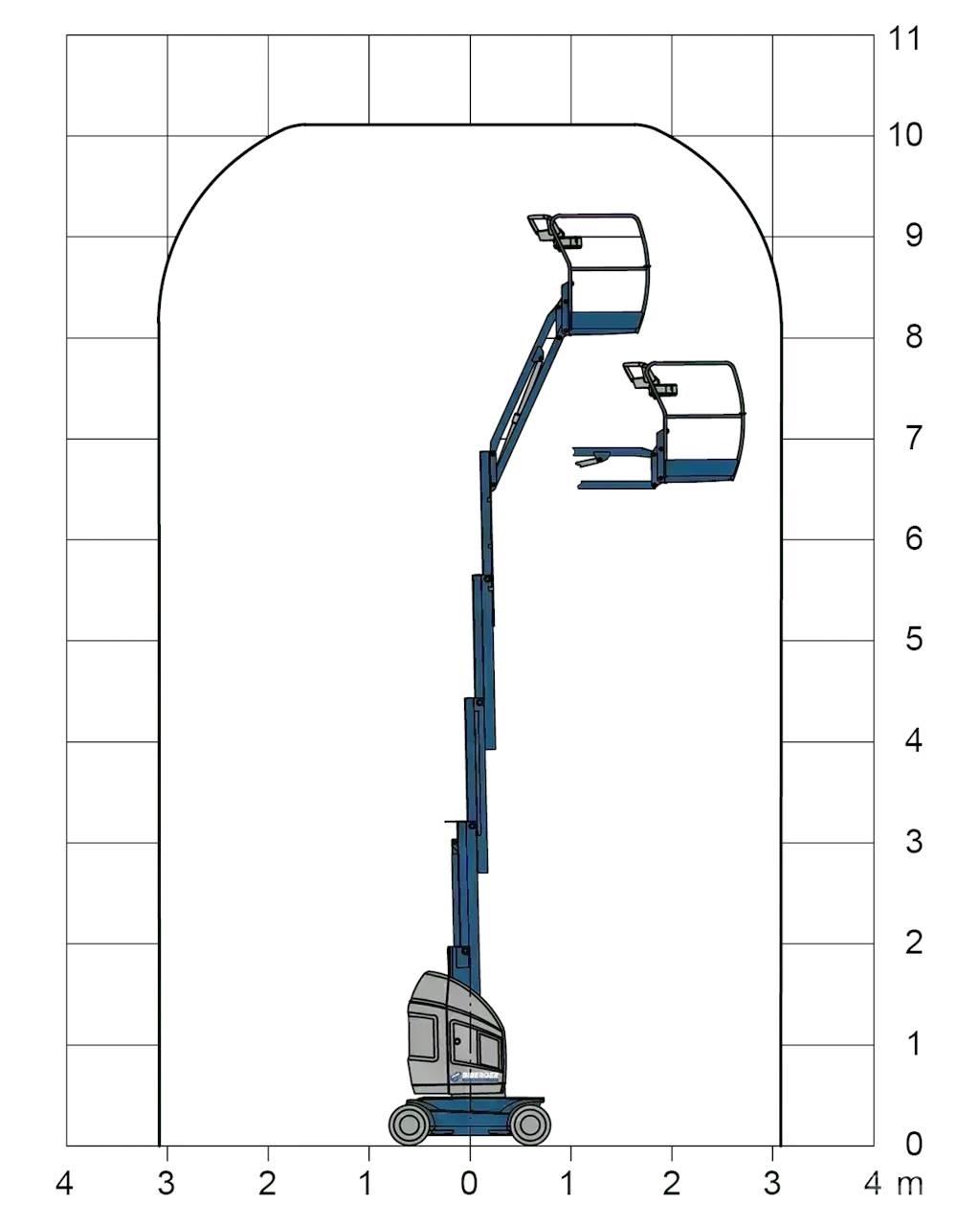 JLG Toucan 10E-L Bomliftar