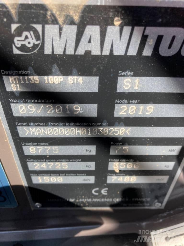 Manitou MT 1135 Teleskoplastare