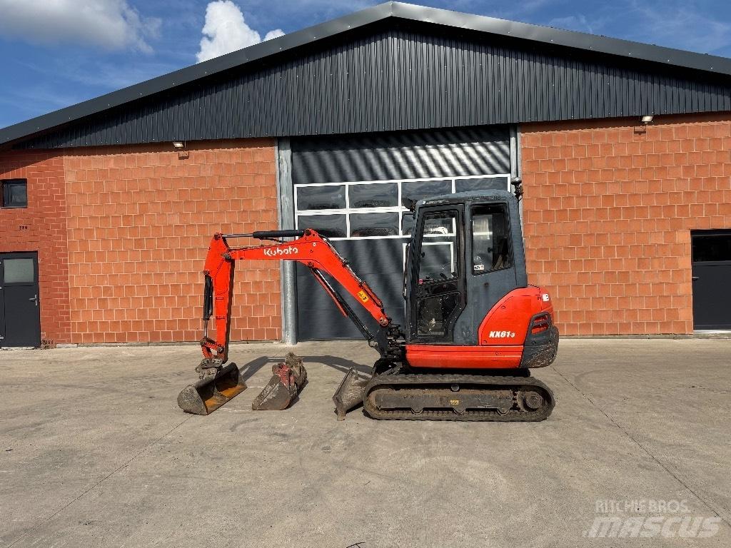 Kubota KX 61-3 Minigrävare < 7t