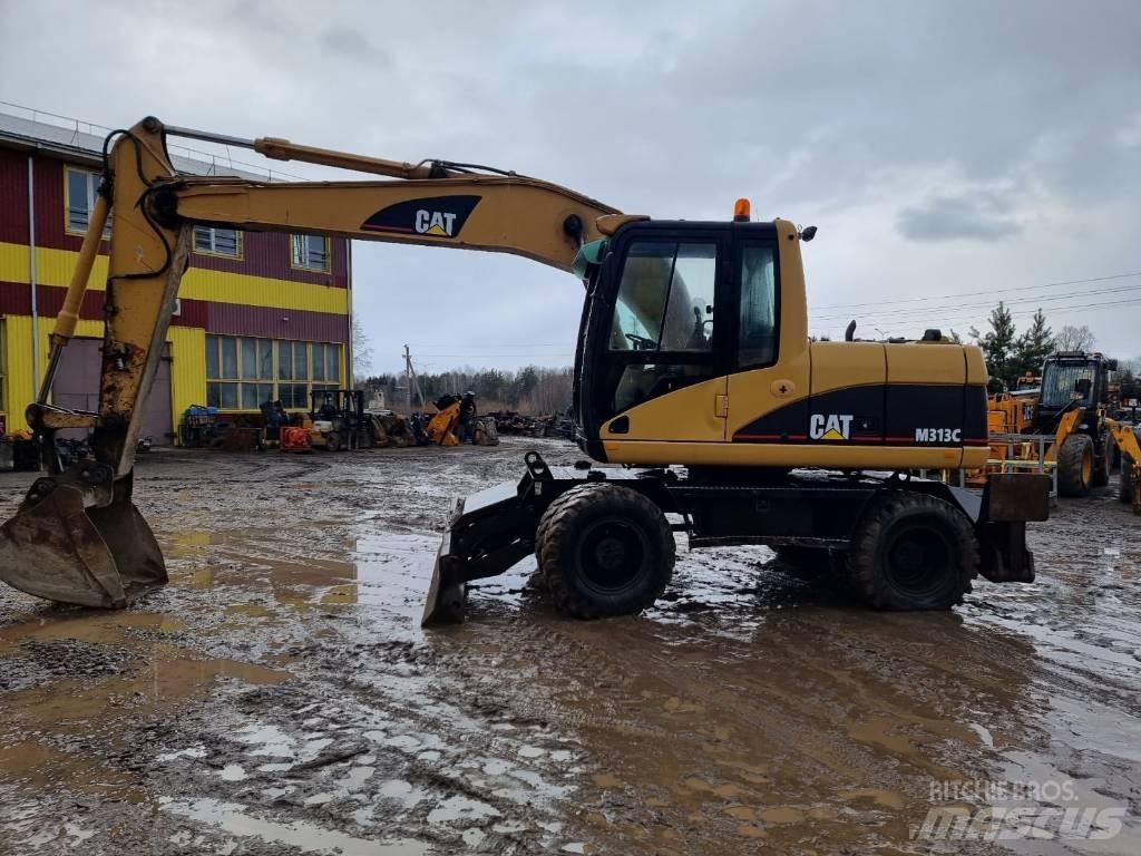 CAT M 313 C Hjulgrävare