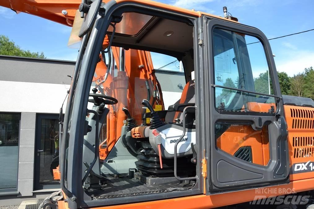 Doosan DX 140 W Hjulgrävare