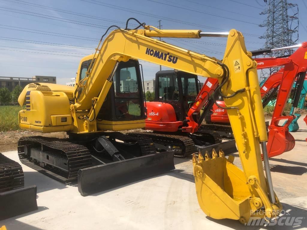 Komatsu PC 60 Bandgrävare