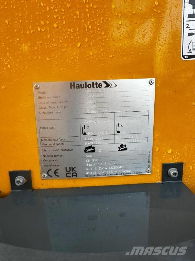 Haulotte Star 10 Personhissar och andra hissar