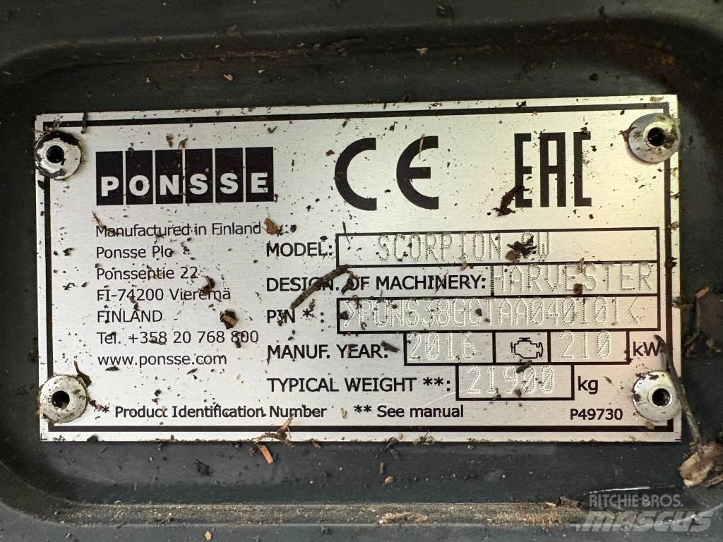 Ponsse Scorpion Skördare