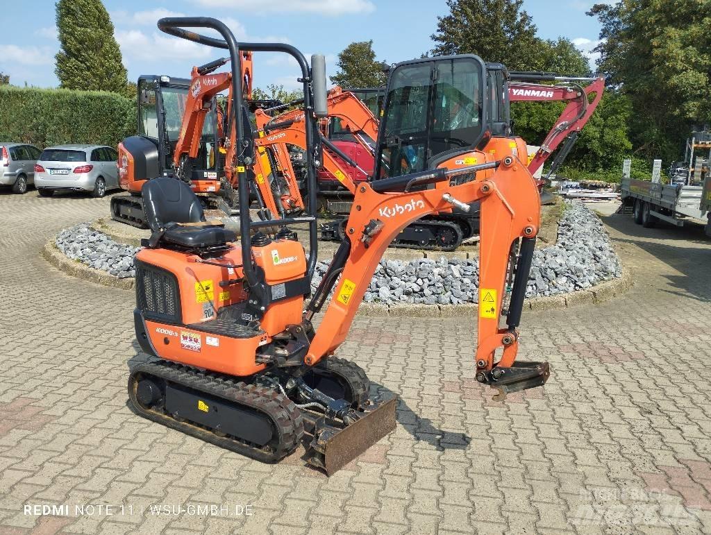 Kubota K008-5 Minigrävare < 7t