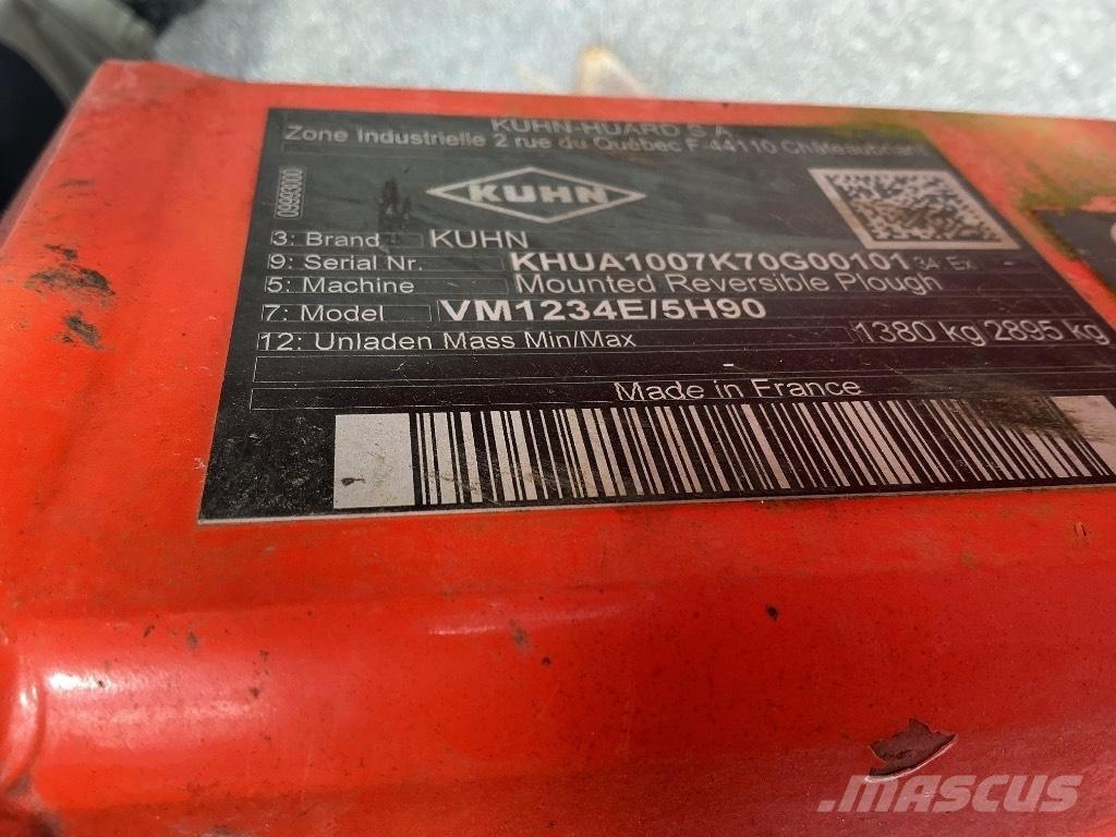 Kuhn Vari-Master 123 Växelplogar