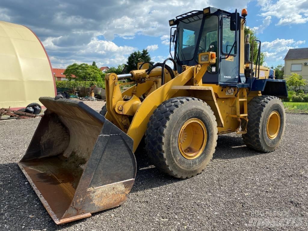Komatsu WA 250 PT-1H Frontlastare och grävare
