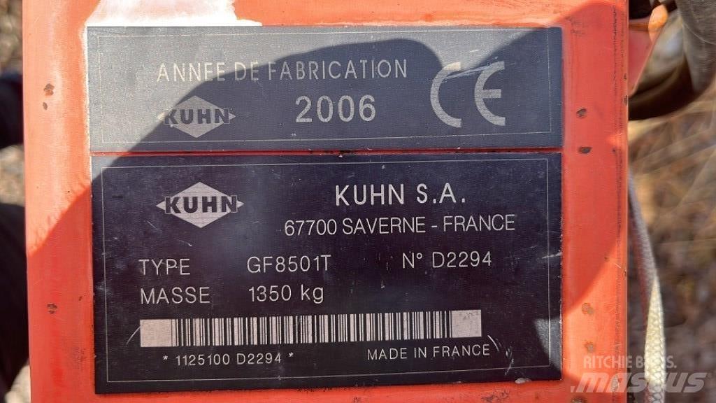 Kuhn GF 8501 T Vändare och luftare