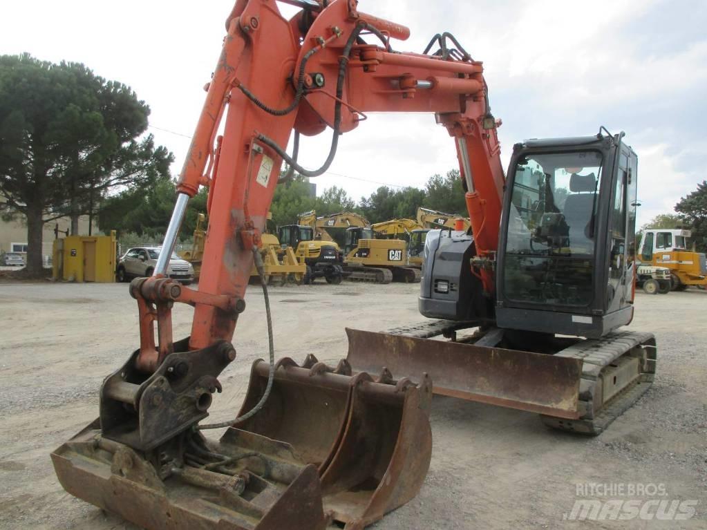 Hitachi ZX 85 US-3 Midigrävmaskiner 7t - 12t