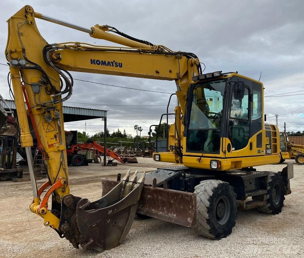Komatsu PW148-8 Hjulgrävare