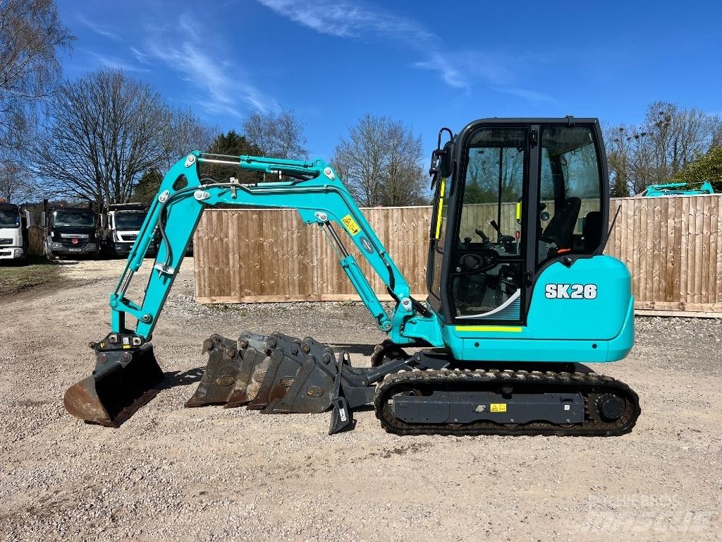 Kobelco SK 26 1E Minigrävare < 7t