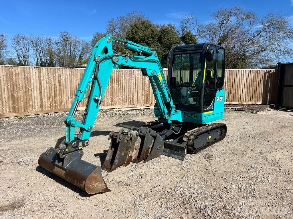 Kobelco SK 26 1E Minigrävare < 7t