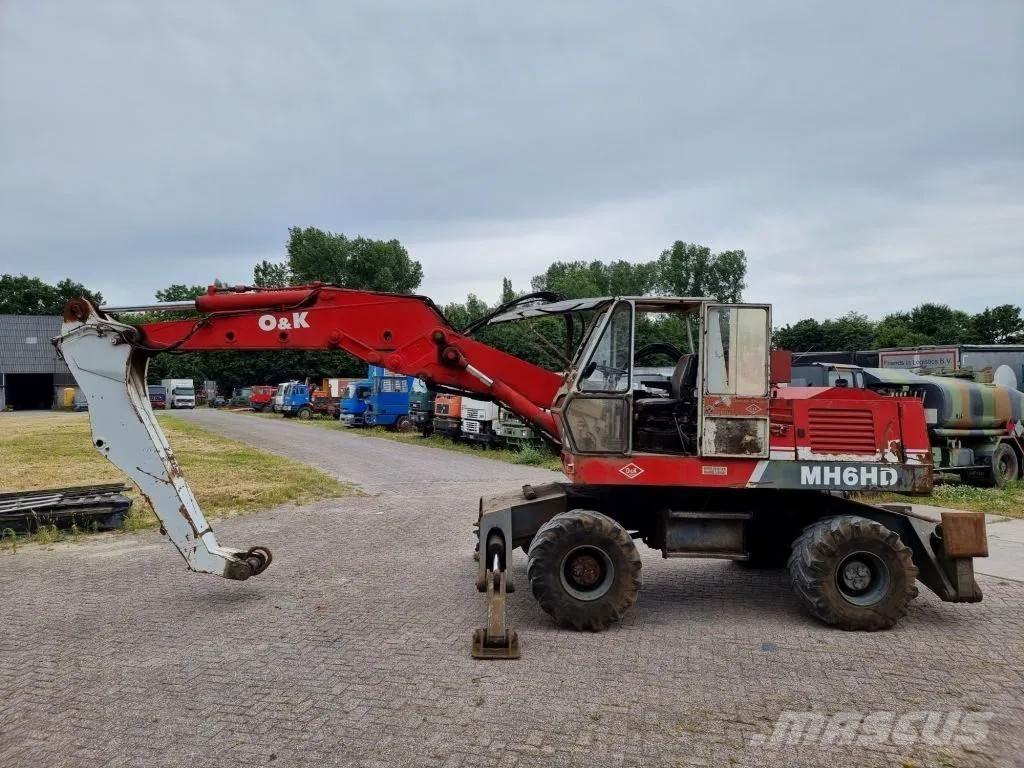 O&K MH6HD Hjulgrävare