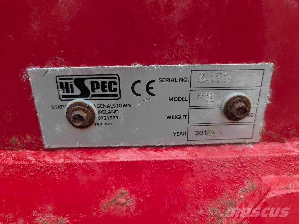 Hi-Spec 800 Fast- och kletgödselspridare