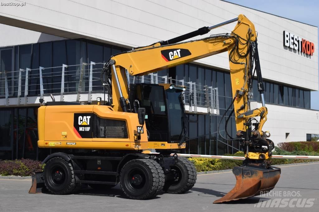 CAT M 318 F Hjulgrävare