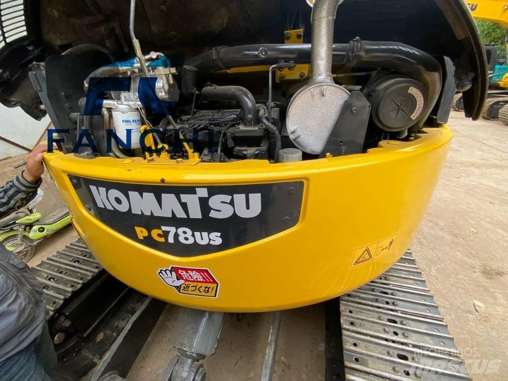 Komatsu 78US Minigrävare < 7t