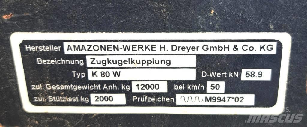 Amazone ZGB 8200 Mineralgödselspridare