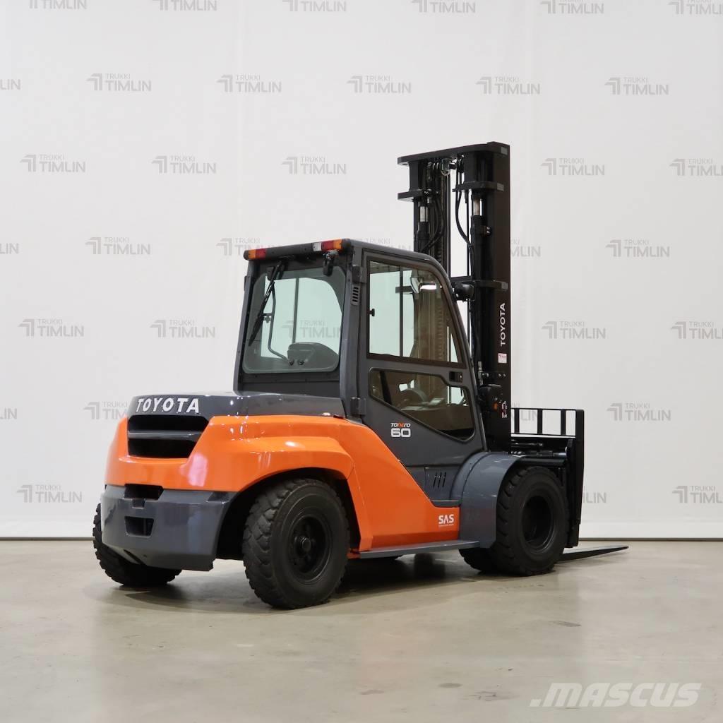 Toyota 40-8FD60N Dieselmotviktstruckar