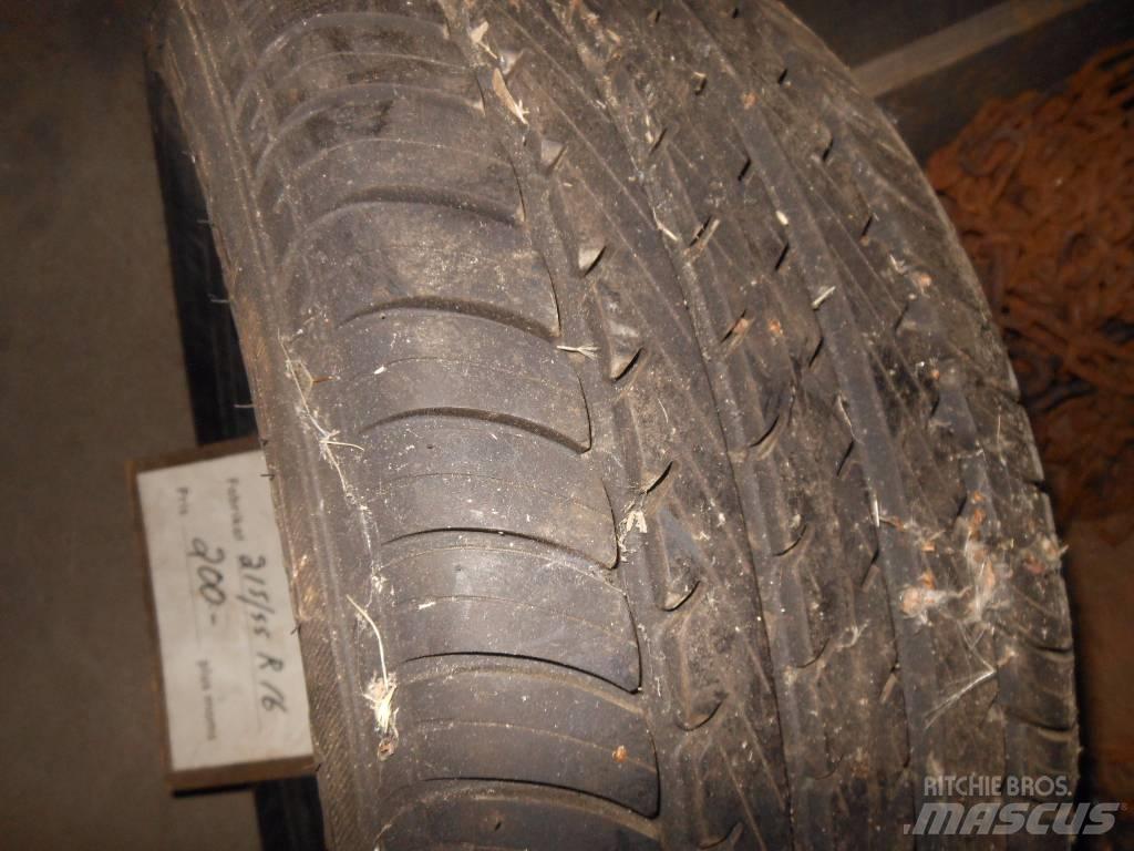  Däck 215/55R16 Övriga traktortillbehör