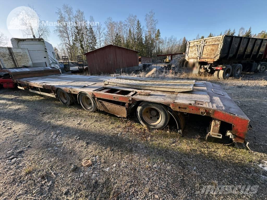 HRD NTG Trombon Låg lastande semi trailer