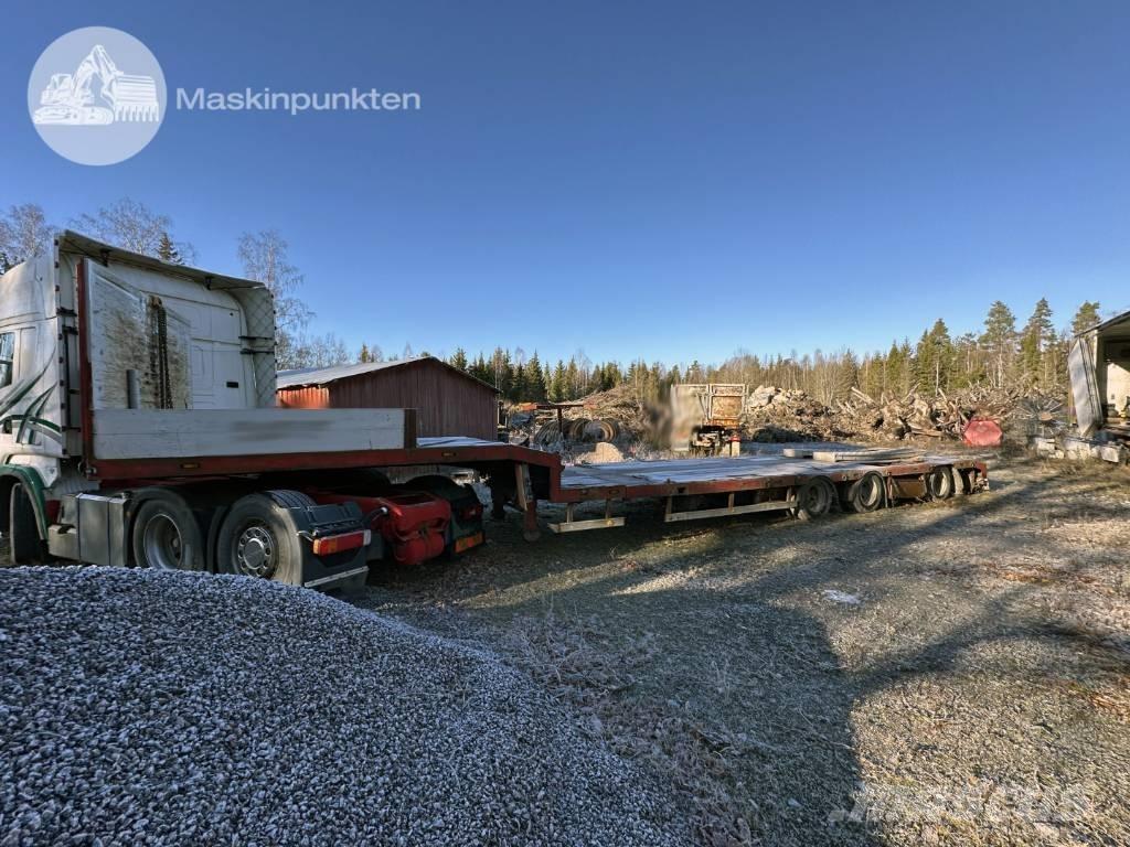 HRD NTG Trombon Låg lastande semi trailer
