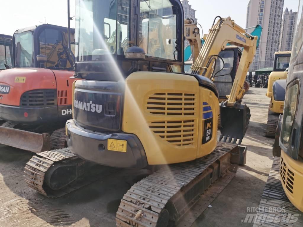 Komatsu PC50 Bandgrävare
