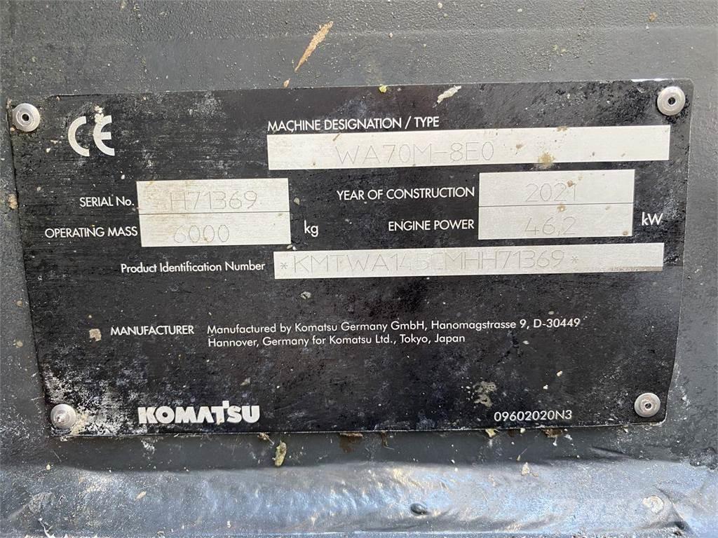 Komatsu WA70M-8EO Kompaktlastare