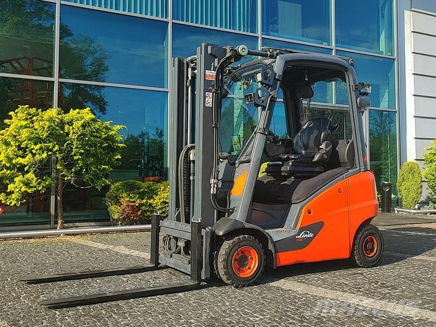 Linde H16T-01 Gasolmotviktstruckar