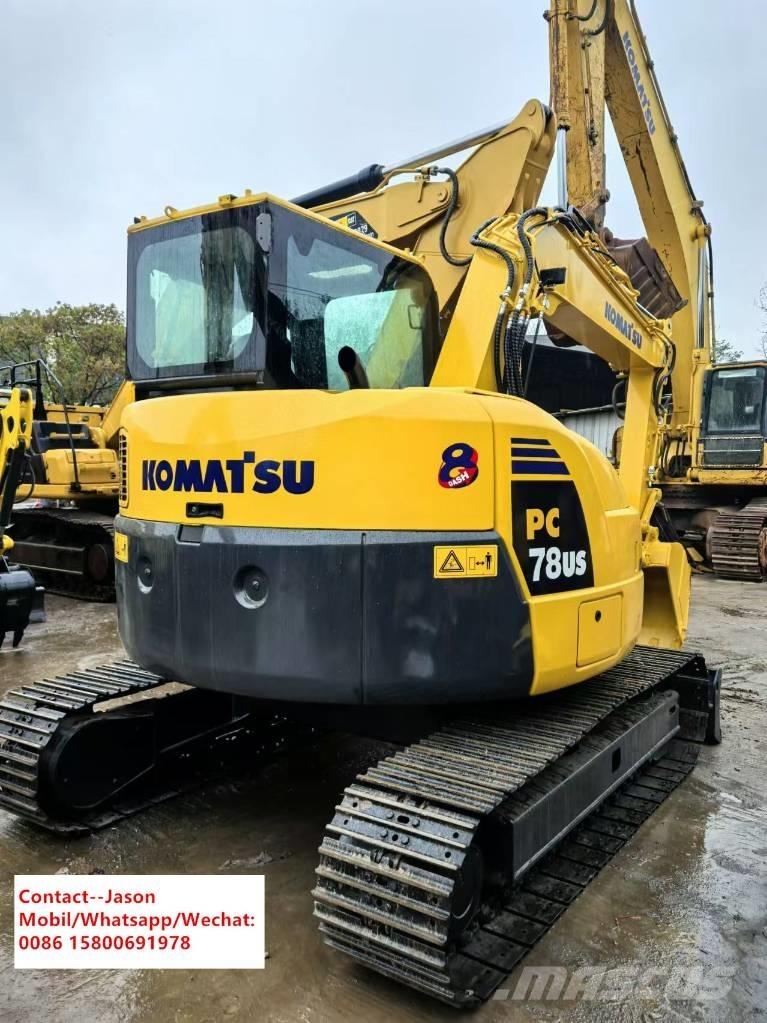 Komatsu PC 78 US-8 Midigrävmaskiner 7t - 12t