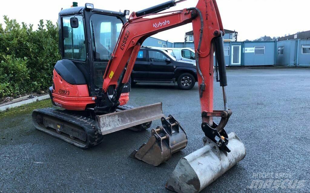 Kubota u25 U25 Minigrävare < 7t