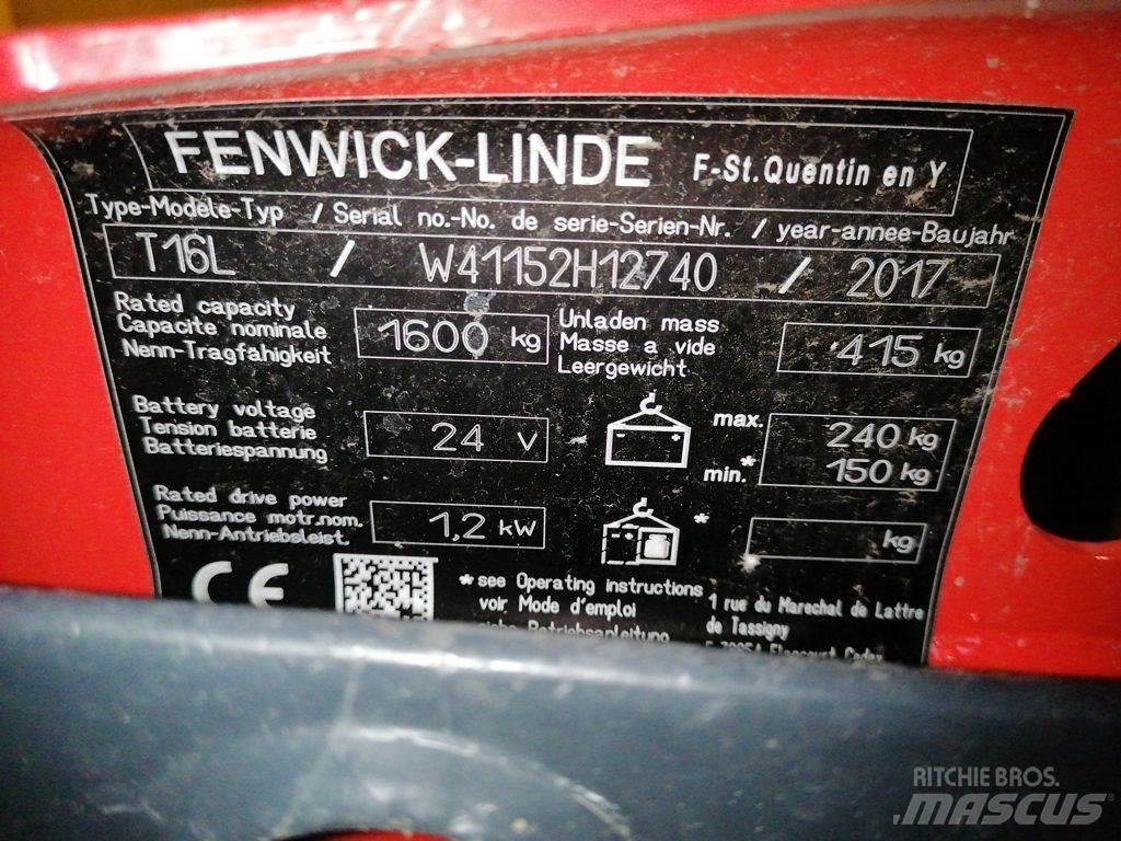 Linde T16L Låglyftare utan plattform