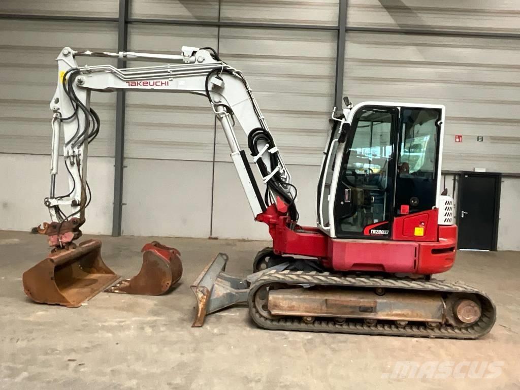 Takeuchi TB 280 FR Midigrävmaskiner 7t - 12t