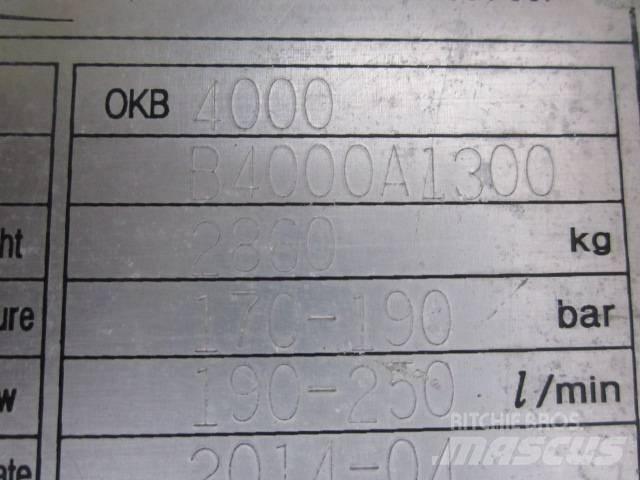  OK TECH OKB 4000 Hydraulhammare