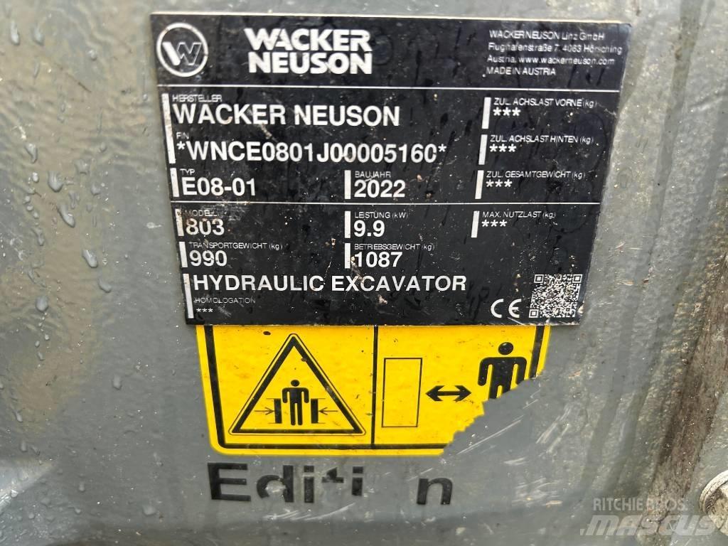 Wacker Neuson 803 Bandgrävare